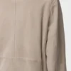 Jacke mit Gürtel aus Ziegenwildleder Jacke mit Gürtel aus Ziegenwildleder