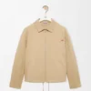 Jacke mit Reißverschluss aus Baumwolle Jacke mit Reißverschluss aus Baumwolle