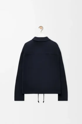 Jacke mit Reißverschluss aus Baumwolle