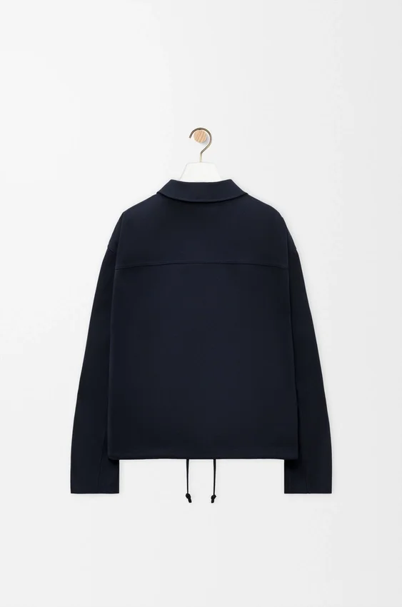 Jacke mit Reißverschluss aus Baumwolle Jacke mit Reißverschluss aus Baumwolle