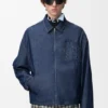 Jacke mit Reißverschluss aus Baumwolle Jacke mit Reißverschluss aus Baumwolle