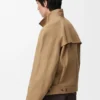 Jacke mit Reißverschluss aus Baumwolle Jacke mit Reißverschluss aus Baumwolle