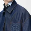 Jacke mit Reißverschluss aus Baumwolle Jacke mit Reißverschluss aus Baumwolle