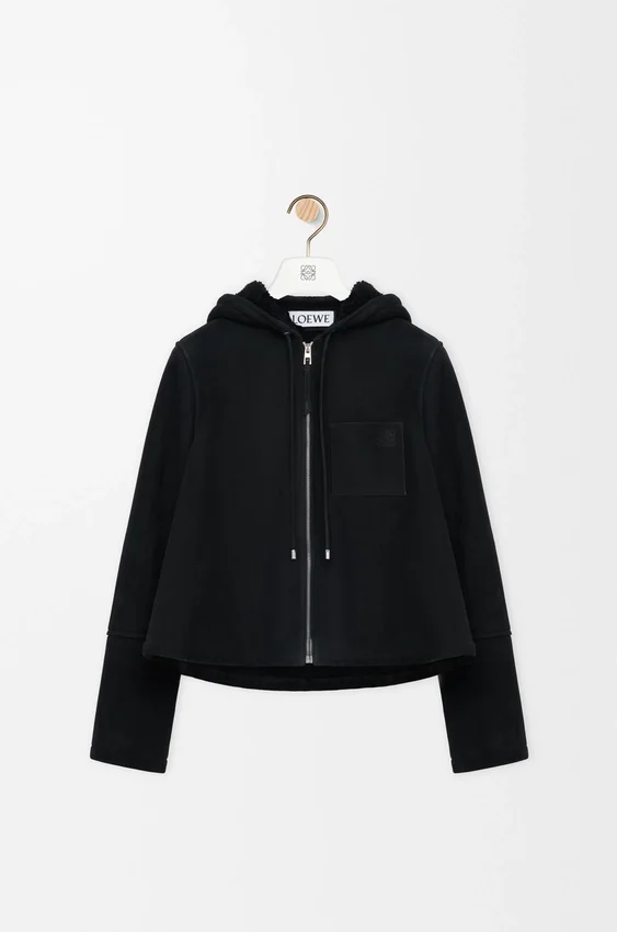 Kapuzenjacke aus Lammfell Kapuzenjacke aus Lammfell