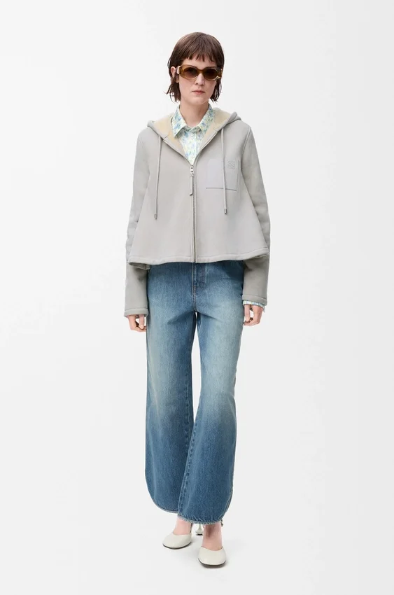 Kapuzenjacke aus Lammfell Kapuzenjacke aus Lammfell