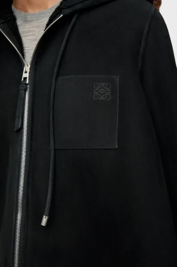 Kapuzenjacke aus Lammfell Kapuzenjacke aus Lammfell
