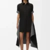 Kleid aus Baumwolle und Seide Kleid aus Baumwolle und Seide