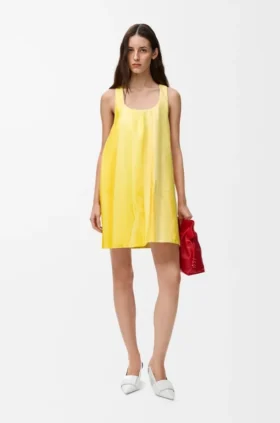 Kleid aus Nappa-Lammleder