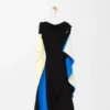 Kleid aus Stretch-Viskose Kleid aus Stretch-Viskose