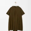 Kleid aus Stretch-Viskose Kleid aus Stretch-Viskose