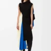 Kleid aus Stretch-Viskose Kleid aus Stretch-Viskose