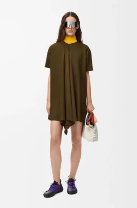 Kleid aus Stretch-Viskose