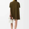 Kleid aus Stretch-Viskose Kleid aus Stretch-Viskose