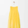 Kleid aus technischer Baumwolle Kleid aus technischer Baumwolle