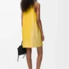 Kleid aus technischer Baumwolle Kleid aus technischer Baumwolle