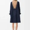 Kleid aus technischer Baumwolle Kleid aus technischer Baumwolle