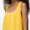 Kleid aus technischer Baumwolle Kleid aus technischer Baumwolle