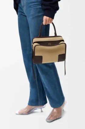 Kleine Amazona 180-Tasche aus Wildleder
