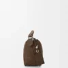 Kleine „Featherlight Puzzle“-Tasche aus genarbtem Nubukleder Kleine „Featherlight Puzzle“-Tasche aus genarbtem Nubukleder