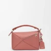 Kleine „Featherlight Puzzle“-Tasche aus Nappa-Lammleder Kleine „Featherlight Puzzle“-Tasche aus Nappa-Lammleder