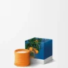 Kleine Kerze mit Orangenblüte Kleine Kerze mit Orangenblüte