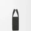 Kleine „Loewe Font Tote“ aus Raffia Kleine „Loewe Font Tote“ aus Raffia