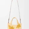 Kleine „Loewe Font Tote“ aus Raffia Kleine „Loewe Font Tote“ aus Raffia