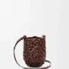 Kleine „Nest Basket“-Tasche aus Kalbsleder Kleine „Nest Basket“-Tasche aus Kalbsleder
