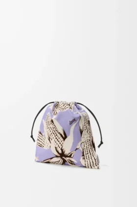 Kleine Pouches „Corn“ mit Kordelzug aus Canvas