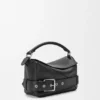Kleine „Puzzle Biker“-Tasche aus glänzendem Kalbsleder Kleine „Puzzle Biker“-Tasche aus glänzendem Kalbsleder