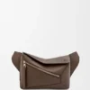 Kleine Puzzle Bumbag aus genarbtem Kalbsleder Kleine Puzzle Bumbag aus genarbtem Kalbsleder