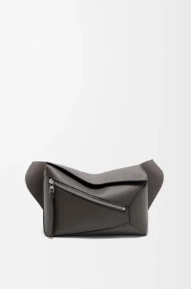 Kleine Puzzle Edge-Gürteltasche aus klassischem Kalbsleder