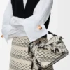 Kleine „Puzzle“-Tasche aus gewebtem Textil Kleine „Puzzle“-Tasche aus gewebtem Textil