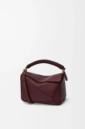 Kleine „Puzzle“-Tasche aus glattem Kalbsleder und Nappa-Lammleder Kleine „Puzzle“-Tasche aus glattem Kalbsleder und Nappa-Lammleder