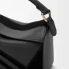Kleine „Puzzle“-Tasche aus klassischem Kalbsleder und Wildleder Kleine „Puzzle“-Tasche aus klassischem Kalbsleder und Wildleder