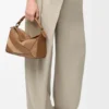 Kleine „Puzzle“-Tasche aus klassischem Kalbsleder und Wildleder Kleine „Puzzle“-Tasche aus klassischem Kalbsleder und Wildleder