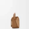 Kleine „Puzzle“-Tasche aus klassischem Kalbsleder und Wildleder Kleine „Puzzle“-Tasche aus klassischem Kalbsleder und Wildleder