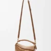 Kleine „Puzzle“-Tasche aus klassischem Kalbsleder und Wildleder Kleine „Puzzle“-Tasche aus klassischem Kalbsleder und Wildleder