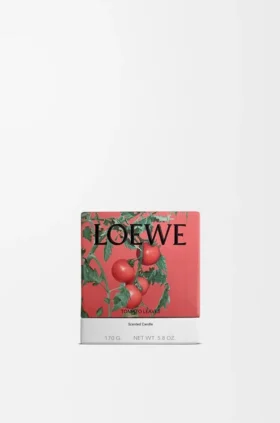 Kleine „Tomatenblätter“-Kerze