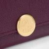 Kleines, vertikales Portemonnaie „Pebble“ aus genarbtem Kalbsleder Kleines, vertikales Portemonnaie „Pebble“ aus genarbtem Kalbsleder