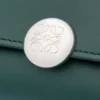 Kleines vertikales Portemonnaie „Pebble“ aus glänzendem Nappa-Kalbsleder Kleines vertikales Portemonnaie „Pebble“ aus glänzendem Nappa-Kalbsleder
