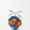 Knight cat Christbaumkugel aus Glas Knight cat Christbaumkugel aus Glas