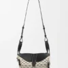 Kompakte „Hammock“-Tasche aus gewebtem Textil