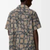 Kurzarmhemd aus Baumwoll-Frottee-Jacquard