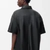 Kurzarmhemd aus Nappa-Lammleder Kurzarmhemd aus Nappa-Lammleder