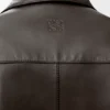 Kurzarmhemd aus Nappa-Lammleder Kurzarmhemd aus Nappa-Lammleder