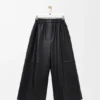 Kurze Hose aus Nappa-Lammleder