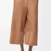 Kurze Hose aus Nappa-Lammleder und Ziegenveloursleder Kurze Hose aus Nappa-Lammleder und Ziegenveloursleder