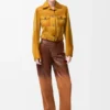 Kurze Jacke aus Lammveloursleder Kurze Jacke aus Lammveloursleder