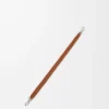 Kurzer „Arrow“-Riemen aus klassischem Kalbsleder Kurzer „Arrow“-Riemen aus klassischem Kalbsleder